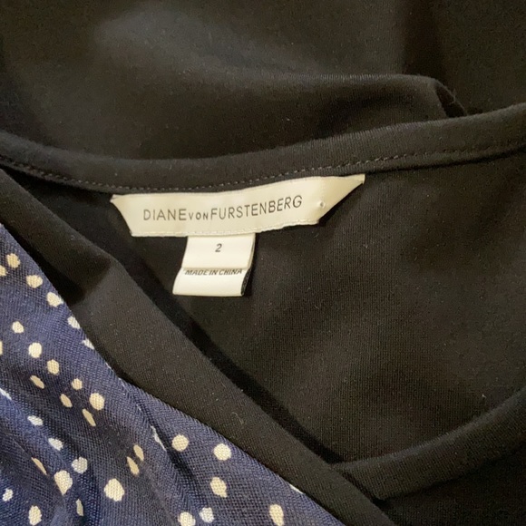 Diane Von Furstenberg Faux Wrap Dhalia Dress Euc 2 - Picture 8 of 8